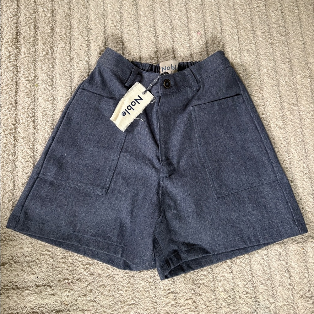 Noble denim shorts